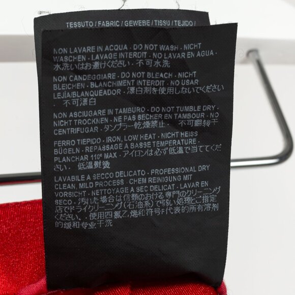 Balenciaga Red High-Waisted Skinny Pants - Picture 12 of 12